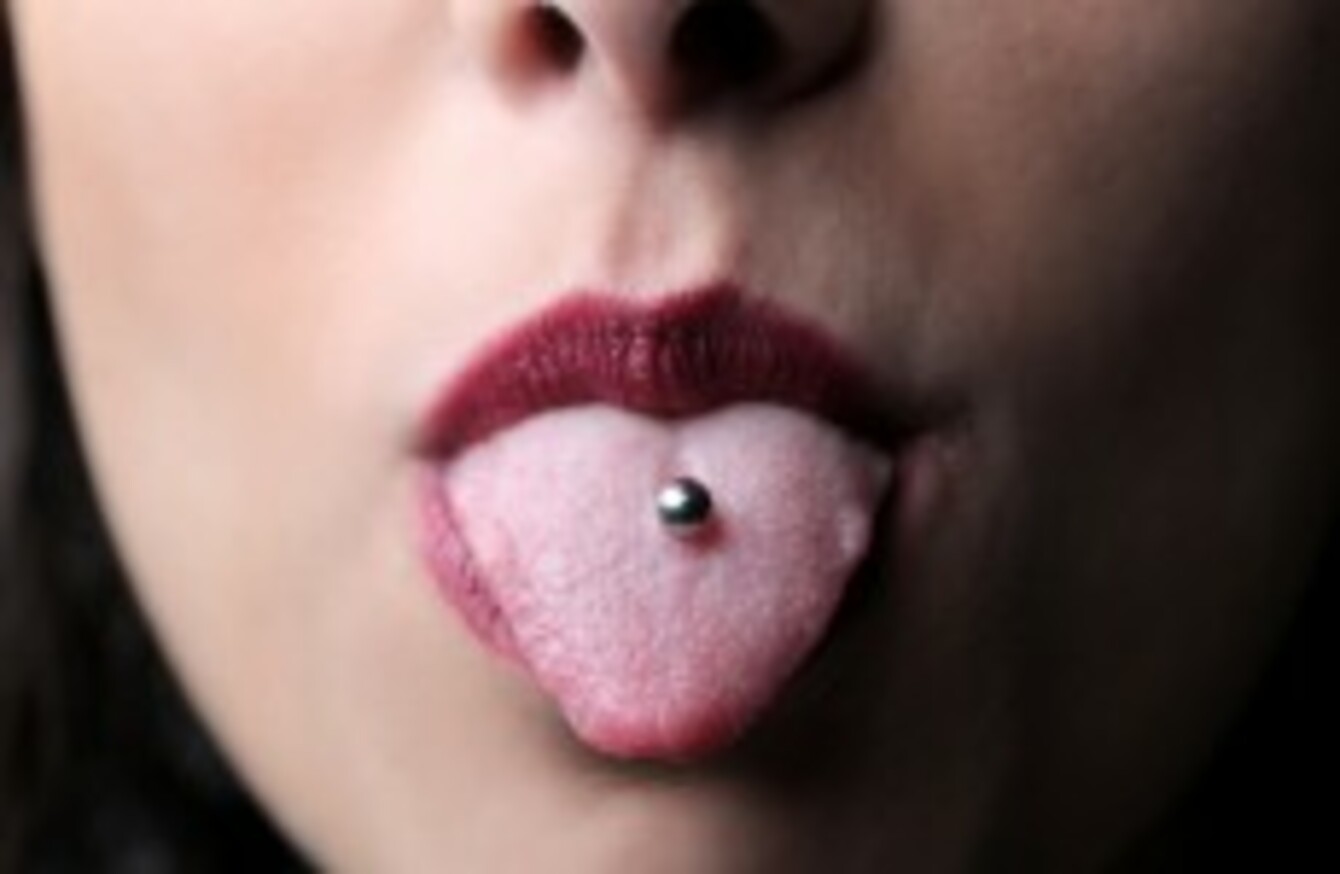 Warning Tongue Piercings Affect Speech Sense Of Taste And Cause Drooling