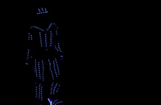 Leo Messi goes all Tron to flog his new gear