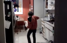 Dishwasher loading, now with added Michael Jackson dance