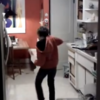 Dishwasher loading, now with added Michael Jackson dance