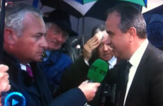 Man wipes his face with a €50 note on RTE News