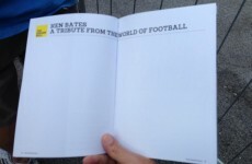 Leeds fanzine pays tribute to Ken Bates... with a blank page