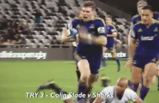 Colin Slade has our vote for top Super Rugby try of 2013