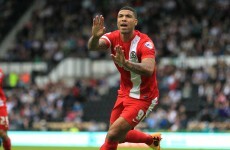Leon Best scored a last minute equaliser for Blackburn today