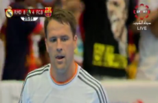 All the highlights from the Legends match between Real Madrid and Barca