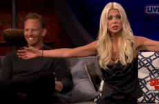 Tara Reid makes a fool of herself on American television...