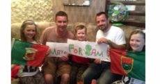 Andy Reid is rooting for the Mayo footballers this year