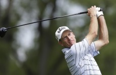 Furyk grabs PGA lead while Tiger stumbles