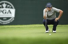 Jason Dufner needed this putt for the lowest-ever round at a Major