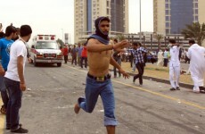 Saudi Arabian troops prepare to back Bahrain's crown prince