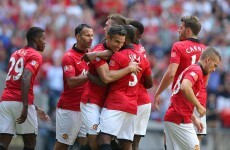 Van Persie brace hands United victory in the Community Shield