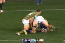 English rugby star in trouble over 'testicle-grabbing' tackle