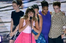 WATCH: Lea Michele dedicates Teen Choice Award to Corey Monteith