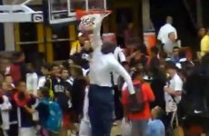 Michael Jordan can still dunk at 50 years of age