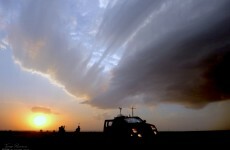 A partially blind photographer took these stunning images of storms