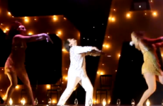 This is the most elaborate entrance to a 13th birthday party you'll ever see