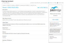 Limerick school posted five JobBridge ads, one looking for a cleaner