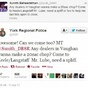 Police reply to man looking for a spliff on Twitter