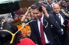 Video: British Labour Party leader Ed Miliband has been egged again