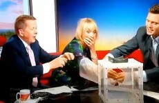 BBC Breakfast presenter accidentally releases mosquitoes into studio