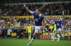VIDEO: Seamus Coleman scores one and sets up another as Everton earn point