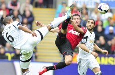 Robin van Persie brace inspires United to victory over Swansea