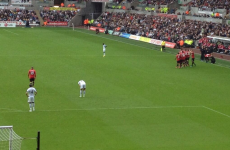 Striking fan photo captures Rooney's isolation but Moyes delighted with his commitment