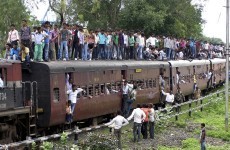 Indian train ploughs into a crowd of pilgrims, killing 35