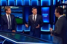 Gary Neville and Jamie Carragher had a brilliant exchange last night