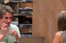 Staring at strangers makes for an hilarious prank