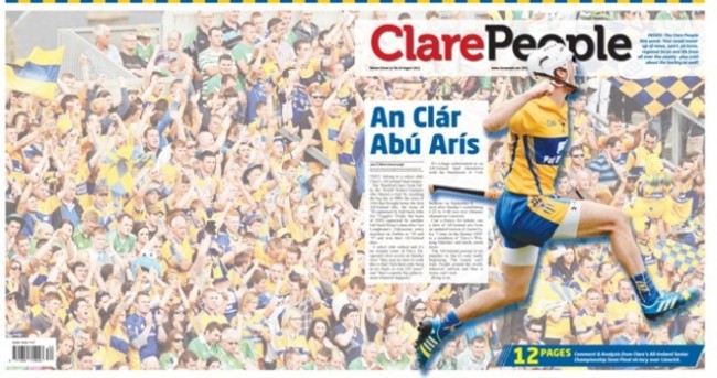 The Clare People goes big on the Banner's hurling fairytale
