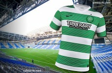 celtic jersey no sponsor