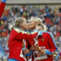 Russian sprinters cite 'storm of emotions' as they slam claims of gay kiss