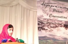 'It's a long way to Tipperary, it's a long way to peace': Malala accepts peace prize