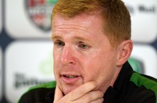 'We're not down and out yet' declares Lennon after night to forget