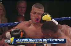Terrifying boxing knockout is captured in slow-motion GIF