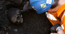 Ancient skeletons and medieval ice skates... all in a day's work for the Irish 'tunnel men' in London