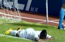 VIDEO: The worst open-goal miss you'll see today