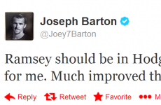 Deary me, Joey! It's the sporting tweets of the week
