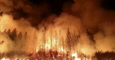 Photos: Firefighters battle blaze near Yosemite National Park