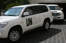 UN chemical inspectors shot at in Syria