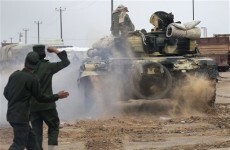 Libyan rebels struggle to hold off Gaddafi's forces