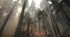 California wildfire prompts air warnings 100 miles away