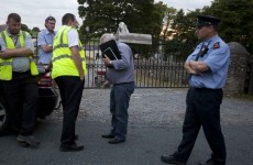 PICS: Locals lock themselves inside Kildare farm to prevent repossession