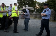 PICS: Locals lock themselves inside Kildare farm to prevent repossession