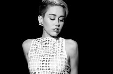 "Miley Cyrus displays her breasts in mesh"... It's the Dredge