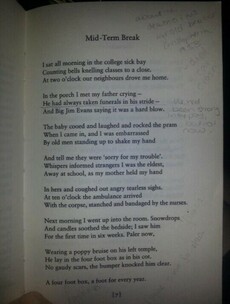 Share your favourite Seamus Heaney poetry and school memories