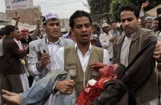 Government forces open fire on protesters in Yemen, 40 dead
