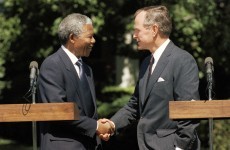 George H.W. Bush spokesman apologises in Mandela 'death' gaffe