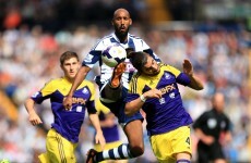 West Brom replace Swansea as league's worst team despite Anelka return